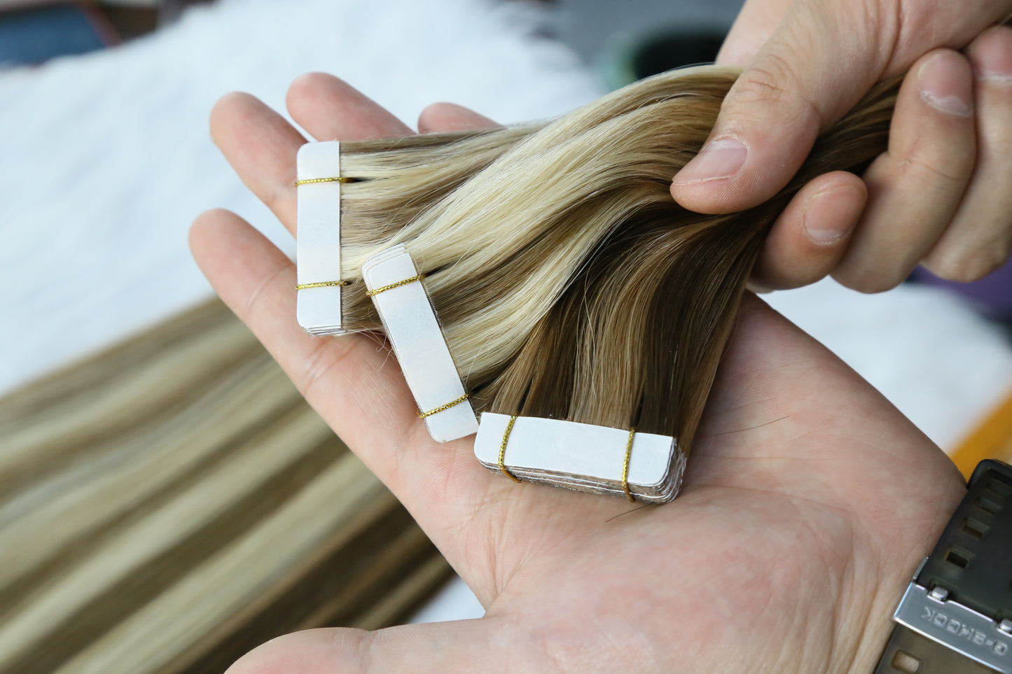 TAPE IN HAIR EXTENSION