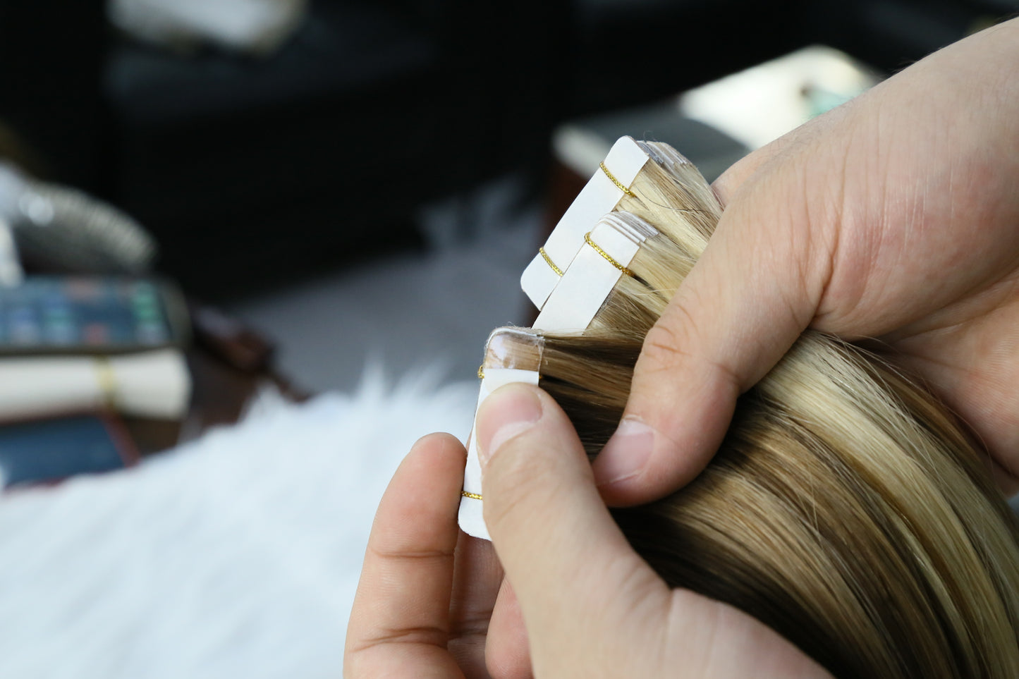 TAPE IN HAIR EXTENSION