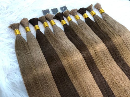 HAIR BULK WITHOUT HAIR EXTENSION