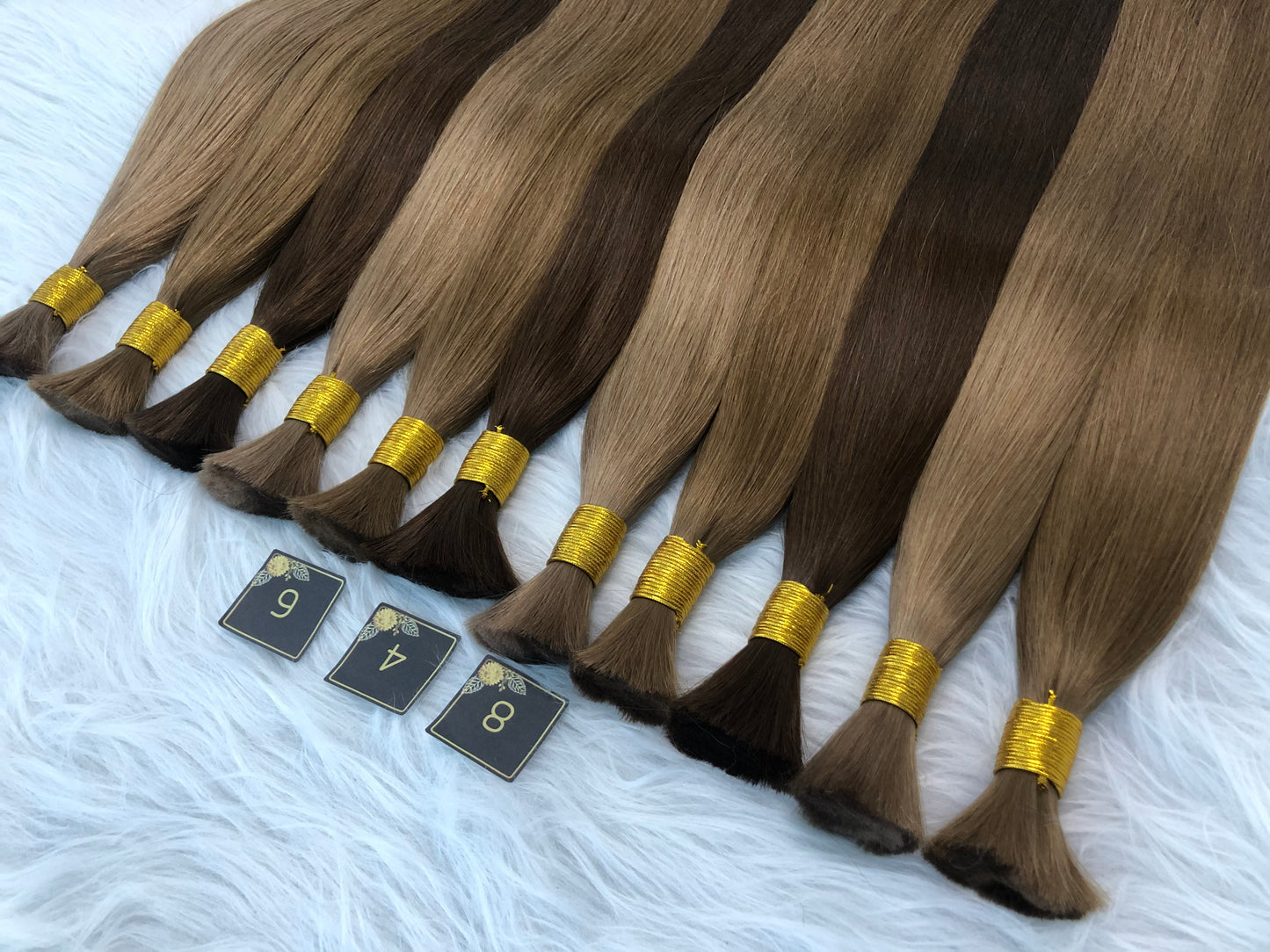 HAIR BULK WITHOUT HAIR EXTENSION