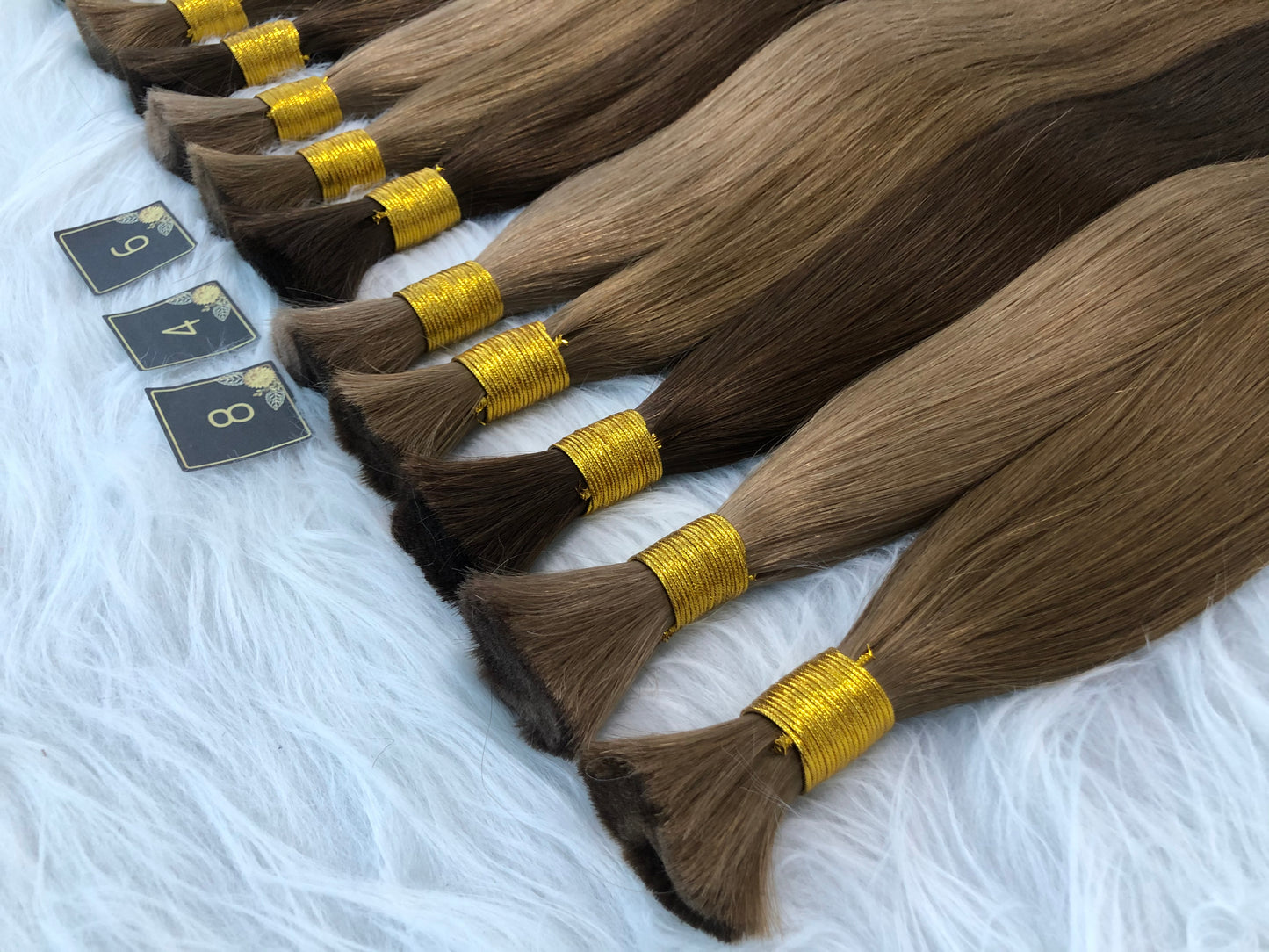 HAIR BULK WITHOUT HAIR EXTENSION