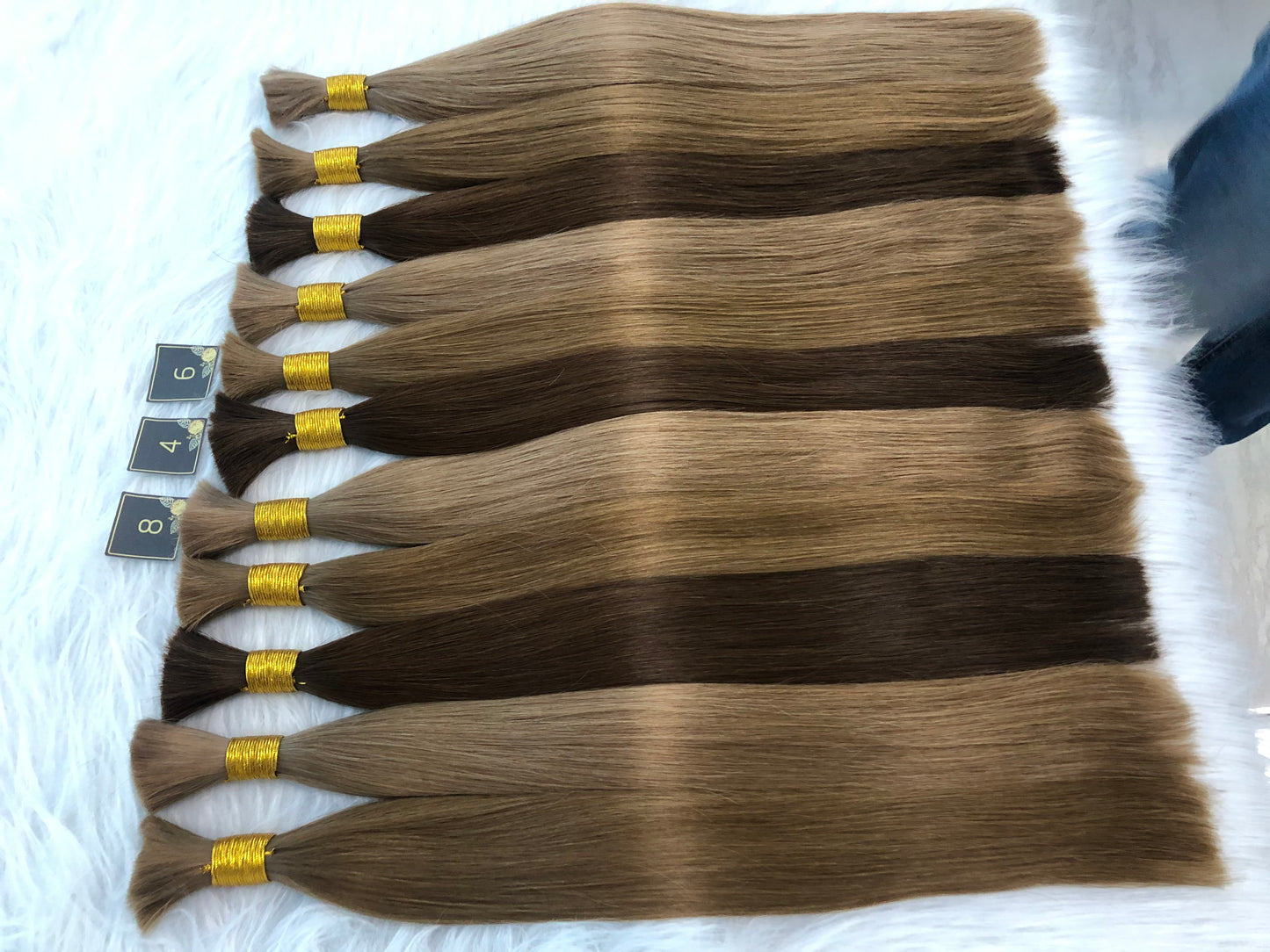HAIR BULK WITHOUT HAIR EXTENSION